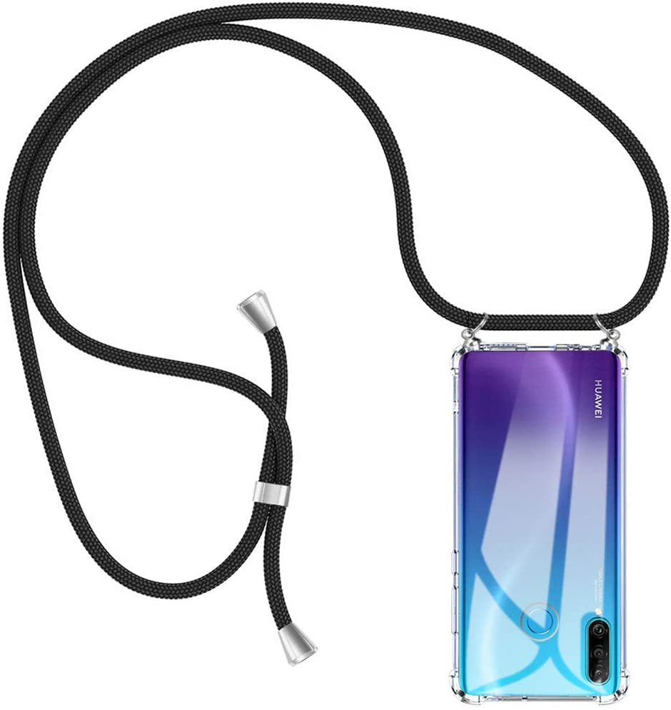Huawei P30 Lite crossbody hoesje met draag koord