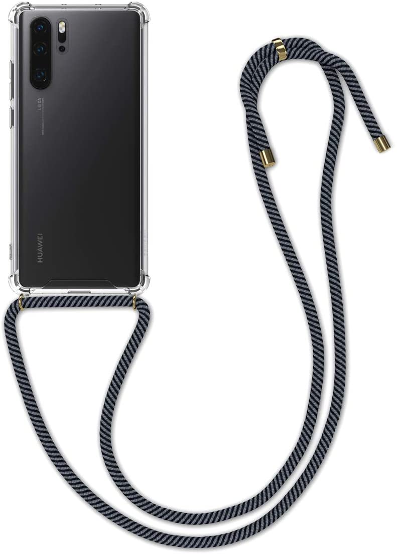 Huawei P30 Pro crossbody hoesje met draag koord
