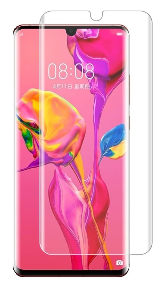 Huawei P30 Pro UV Tempered Glass (volledig scherm)