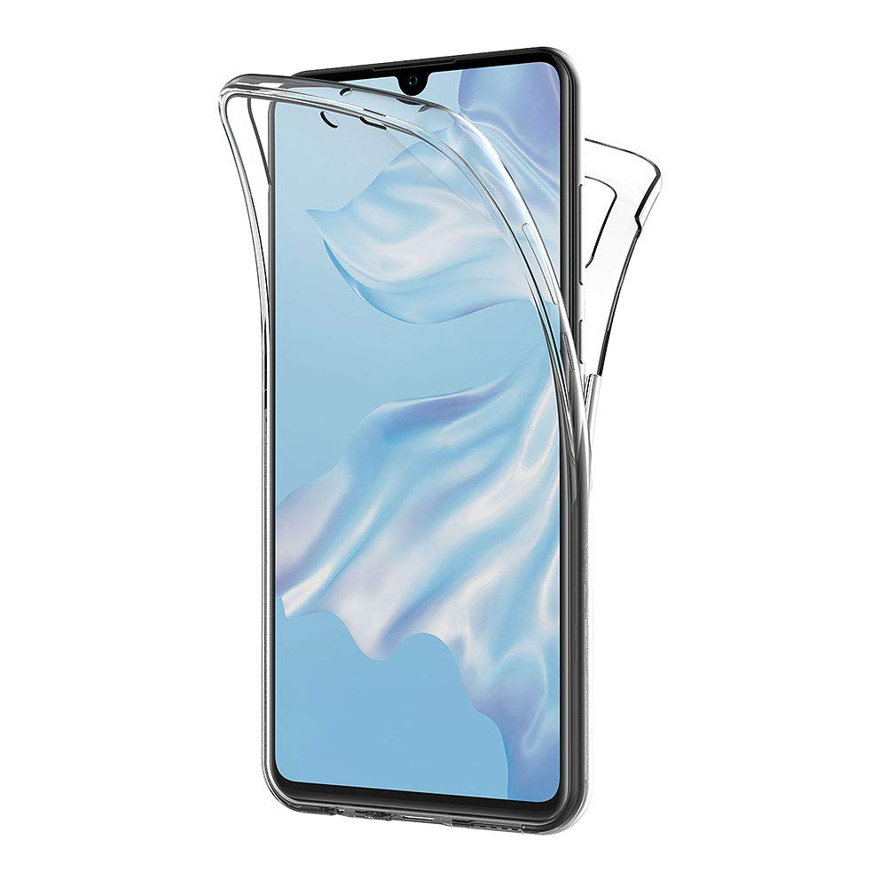 Huawei P30 TPU hoesje voor + achter