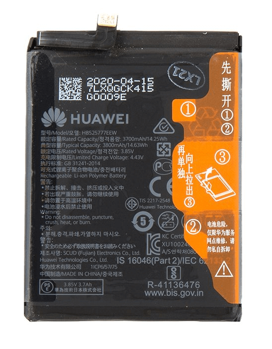 Huawei P40 batterij HB525777EEW - 3800 mAh