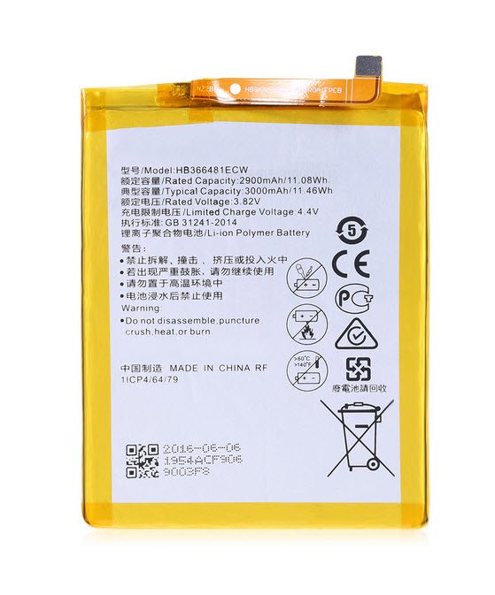 Huawei batterij HB366481ECW - 2900 mAh - Origineel