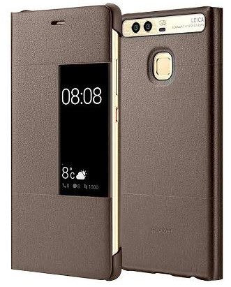 Huawei P9 Plus View case origineel bruin