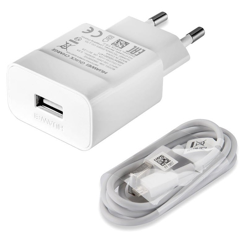Huawei USB oplader HW-059200EHQ + USB-C kabel