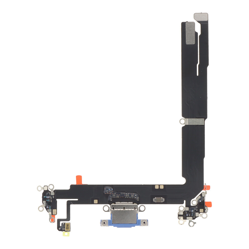 iPhone 16 Plus oplaad poort flex kabel blauw