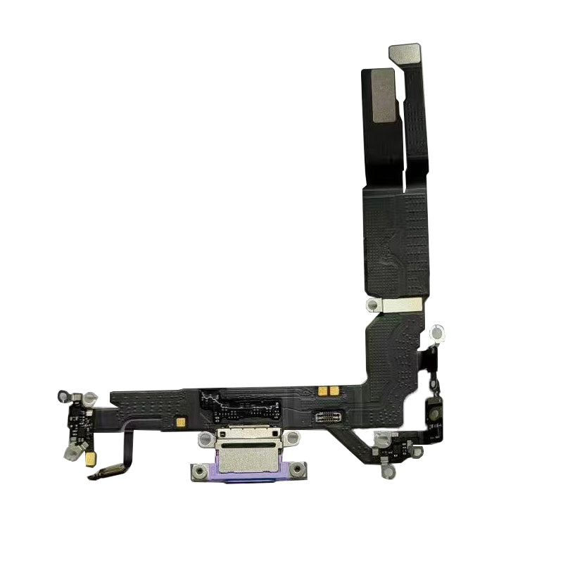 iPhone 17 oplaad poort flex kabel paars