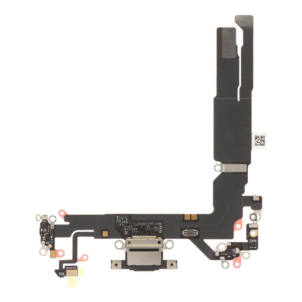 iPhone 17 oplaad poort flex kabel zwart