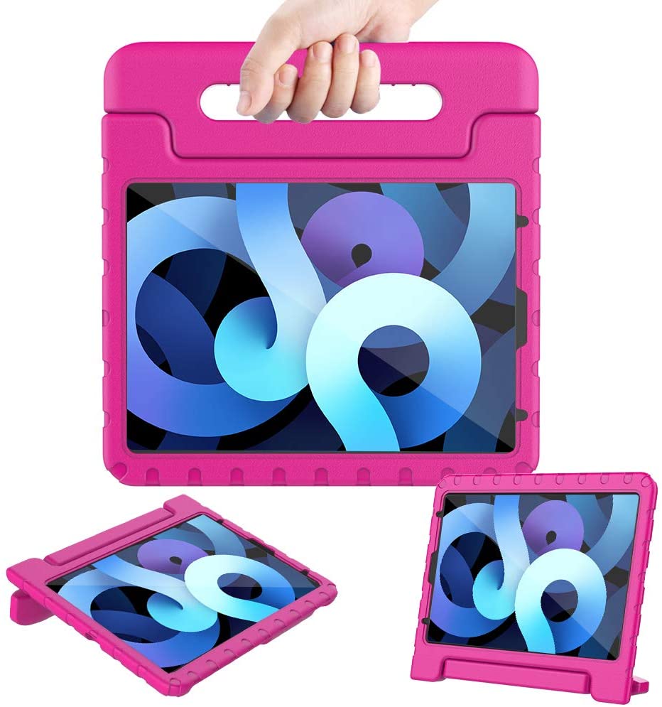 Kinder hoesje Apple iPad Air 2020/2022 roze