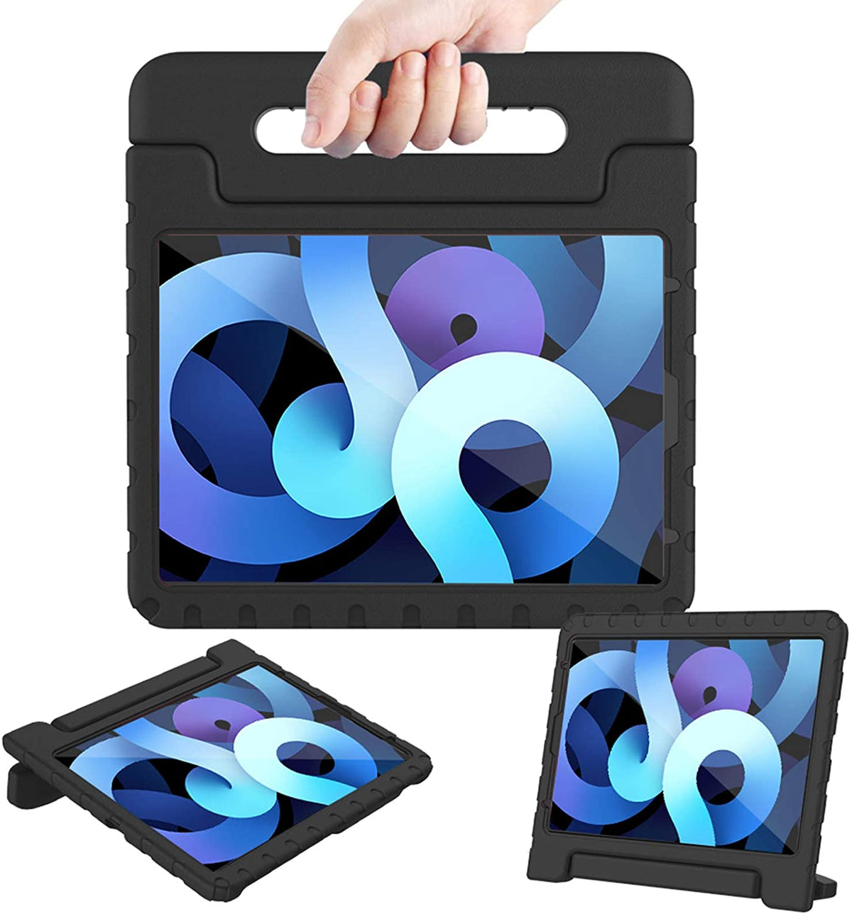 Kinder hoesje Apple iPad Air 2020/2022 zwart