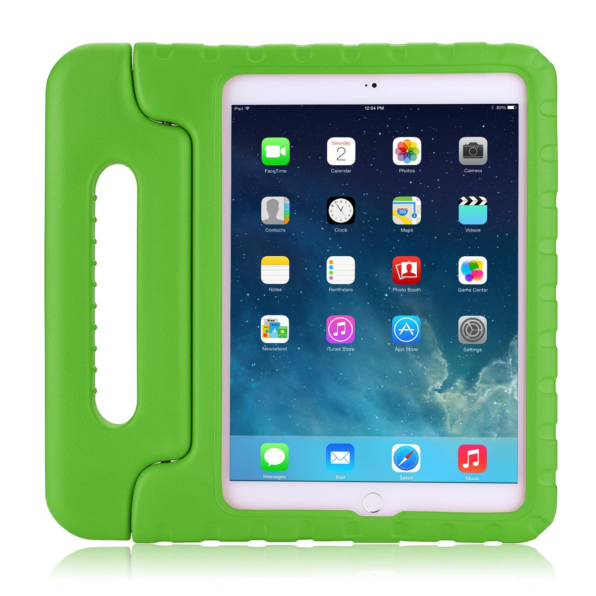 Kinder hoesje Apple iPad Air/Air 2/9.7 2017/9.7 2018/Pro 9.7 groen