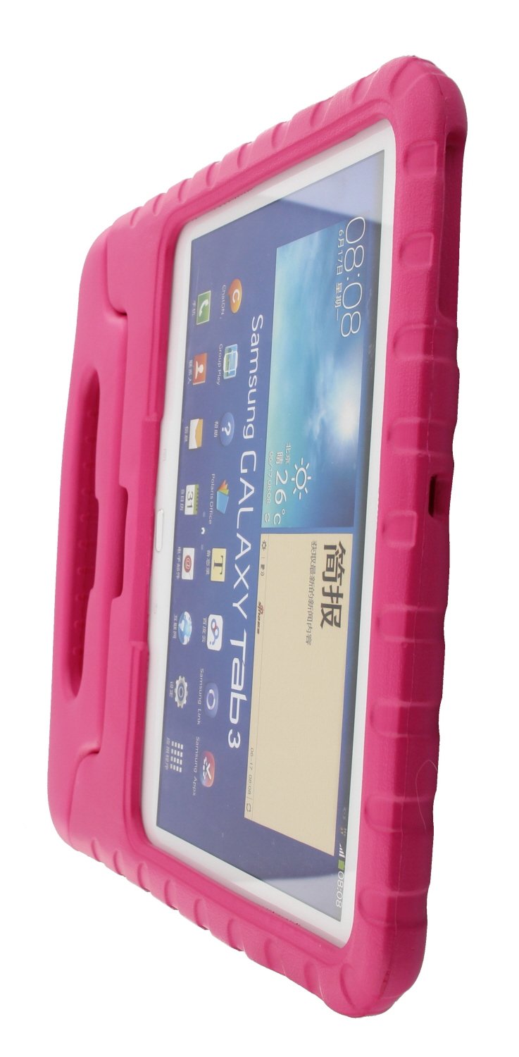 Kinder hoesje Samsung Galaxy Tab 3 10.1/Tab 4 10.1 roze