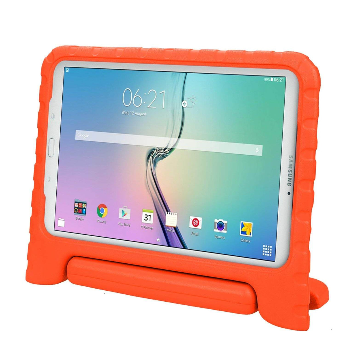 Kinder hoesje Samsung Galaxy Tab S4 10.5 oranje
