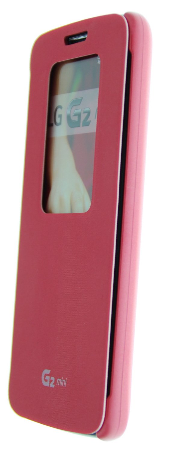 LG G2 Mini Quick window case roze CCF-370