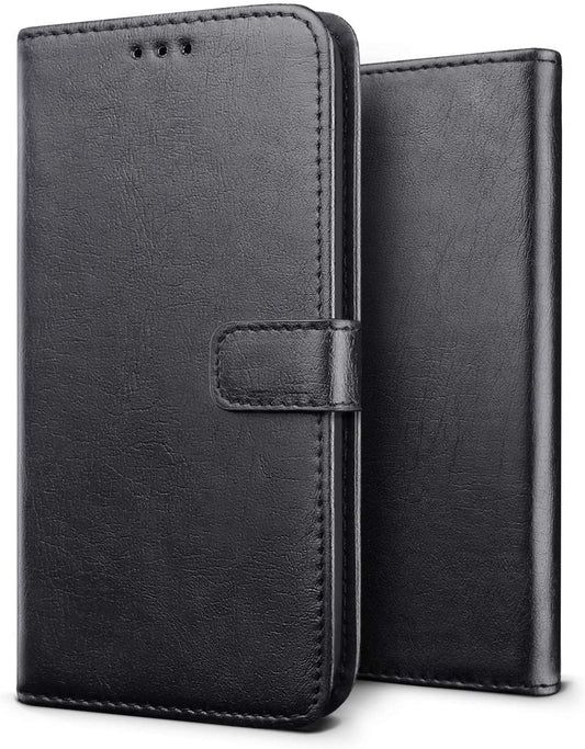 Luxury wallet hoesje Apple iPhone 11 zwart