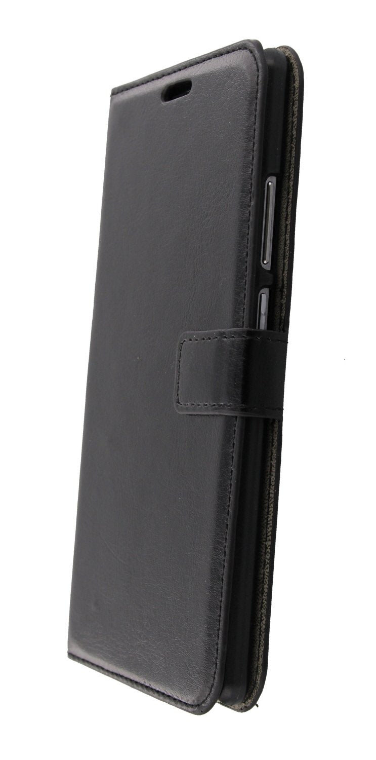 Luxury wallet hoesje Huawei Mate 8 zwart