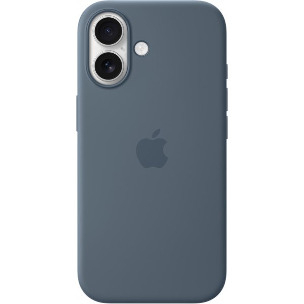 MGEW4ZM/A Apple Silicone Magsafe Cover iPhone 17 Blauw