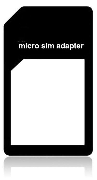 Micro sim kaart adapter