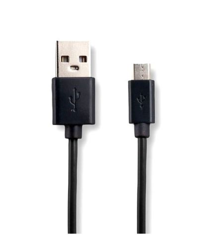 Micro USB kabel extra lang zwart 3 meter