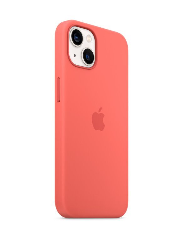 MM253ZM/A Apple Silicone Magsafe Cover for iPhone 13 Roze