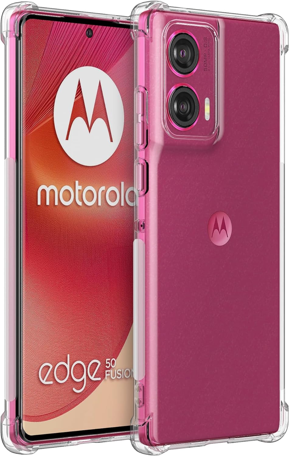 Motorola Edge 50 Fusion hoesje met stevige hoeken