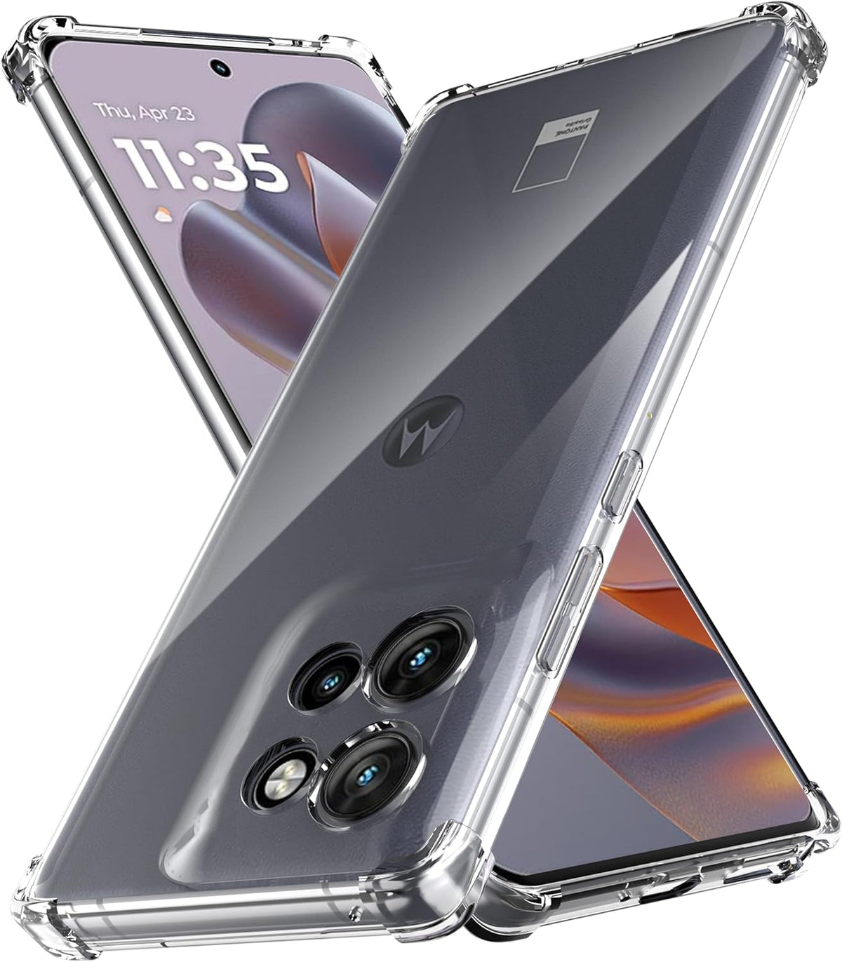 Motorola Edge 50 hoesje met stevige hoeken