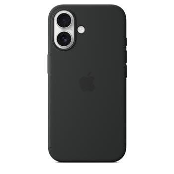 MYY13ZM/A Apple Silicone Magsafe Cover iPhone 16 Zwart