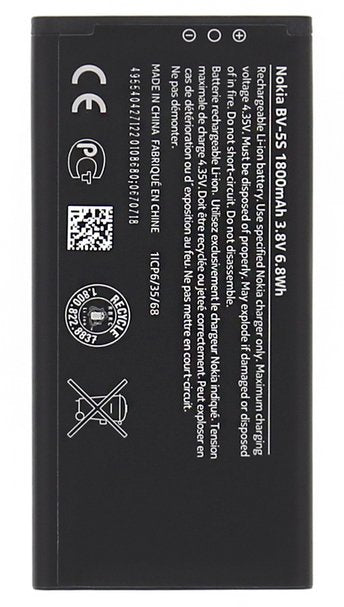 Nokia batterij BV-5S 1800 mAh Origineel