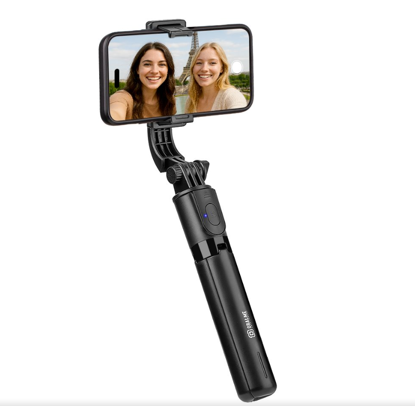 OBAL:ME SelfiePod Black - Selfie Stick en Tripod met Bluetooth Afstandsbediening