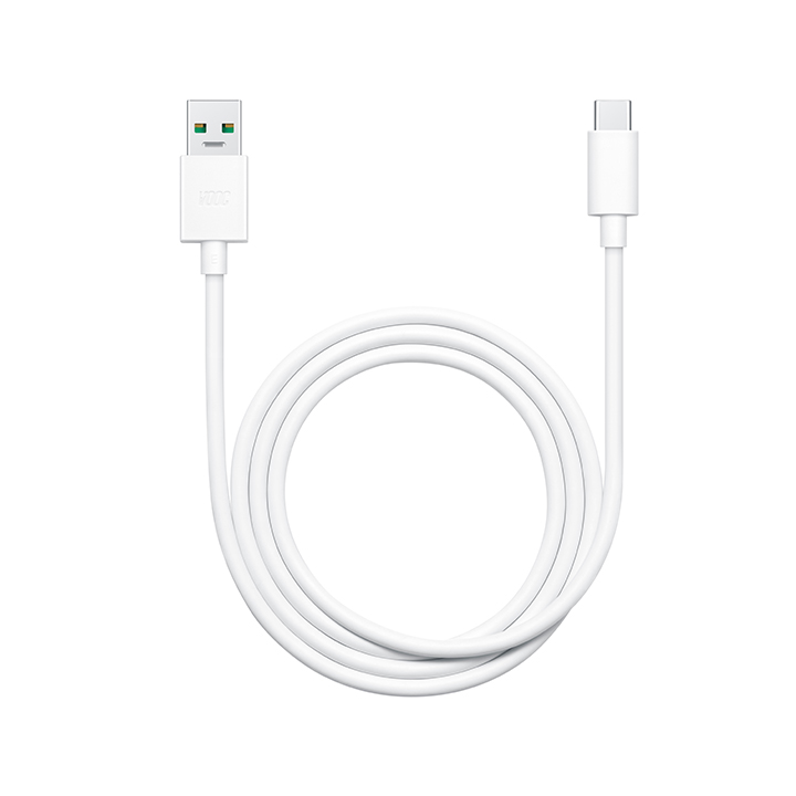 Oppo 10A - 100W USB-C naar USB kabel wit - DL152
