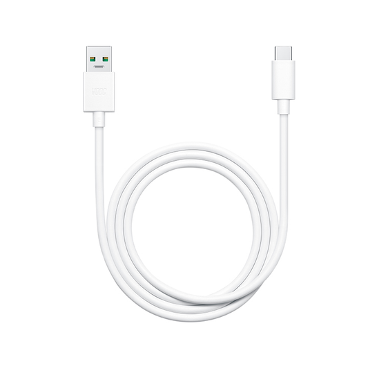 Oppo 10A - 100W USB-C naar USB kabel wit - DL152