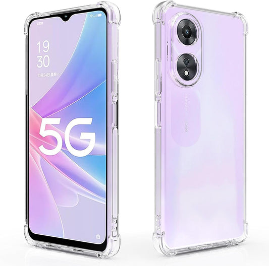 Oppo A78 5G/A58 hoesje met stevige hoeken