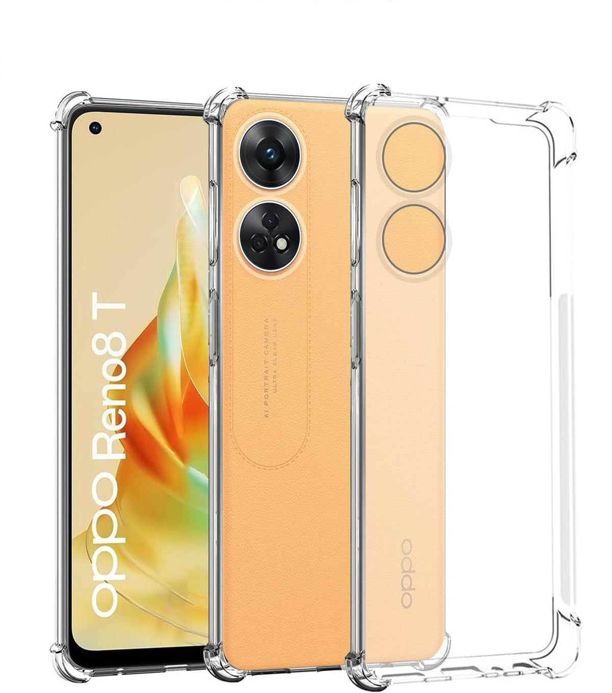 Oppo Reno8 T 4G hoesje met stevige hoeken
