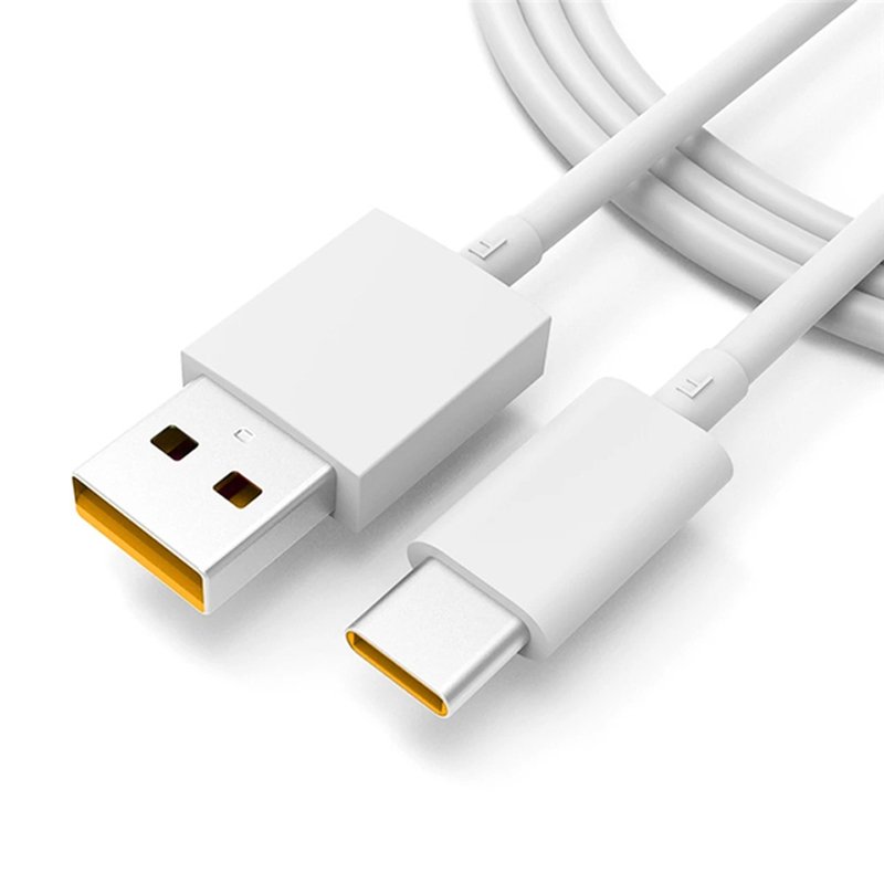 Oppo Vooc DL129 USB-C naar USB kabel geel - origineel