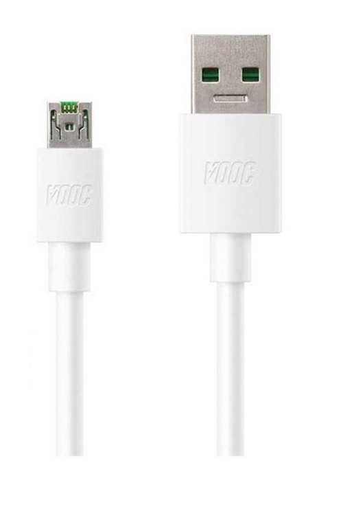 Oppo VOOC DL287 Micro USB naar USB kabel groen - origineel