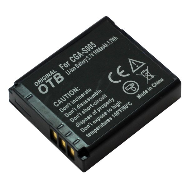 Accu Panasonic CGA-S005 Li-ion 1000 mAh