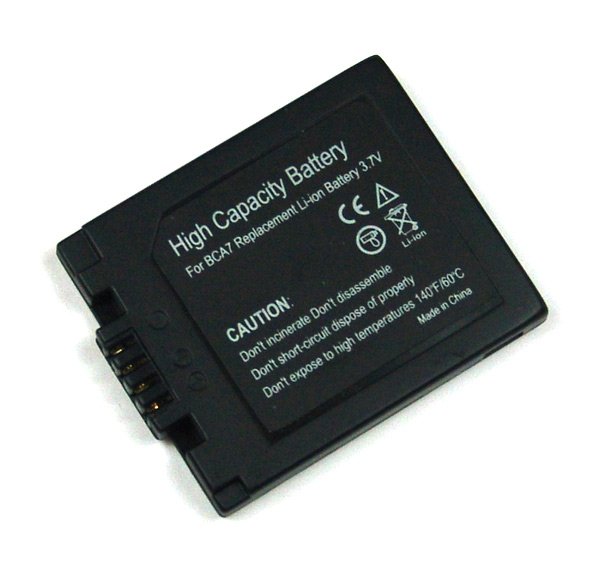 Accu Panasonic DMW-BCA7 Li-ion 600 mAh