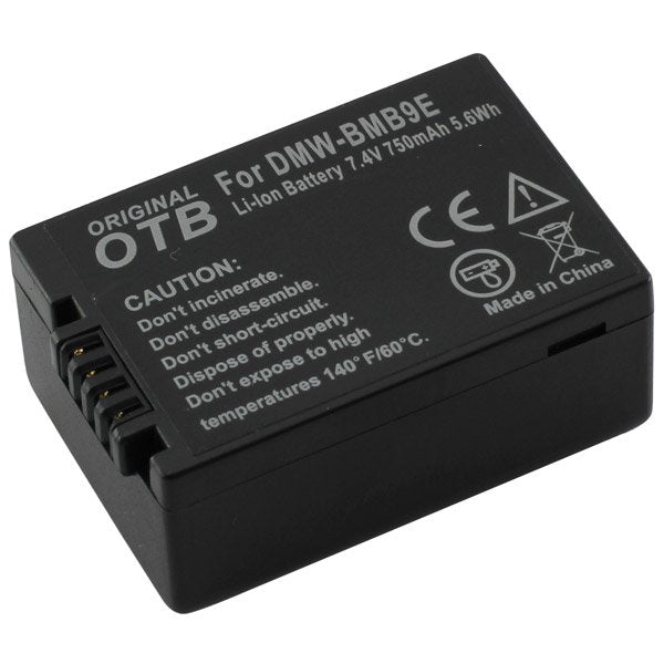 Accu Panasonic DMW-BMB9E Li-ion 750 mAh