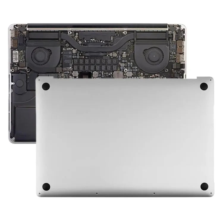 Coque inférieure pour MacBook Pro Retina 15 pouces A1990 (2018/2019) - Argent