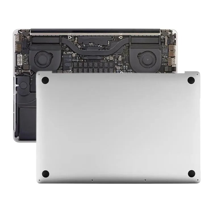 Bodenplatte für MacBook Pro Retina 13,3 Zoll A1989 2018 2019 (Silber)