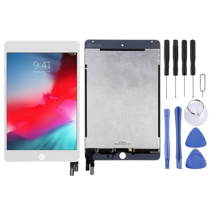 Displayeinheit für iPad Mini 5 / A2124 / A2126 / A2133 (Weiß)
