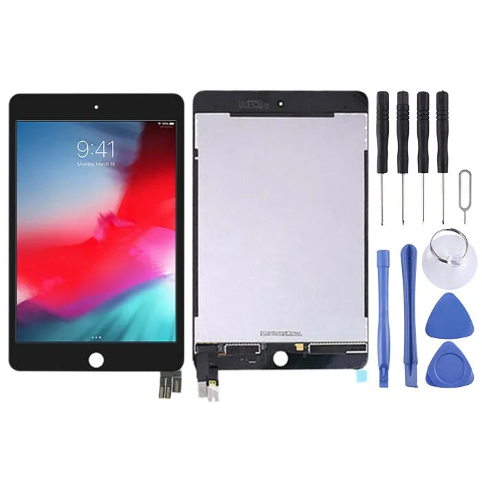 Displayeenheid voor iPad mini 5 A2124 A2126 A2133 (zwart)
