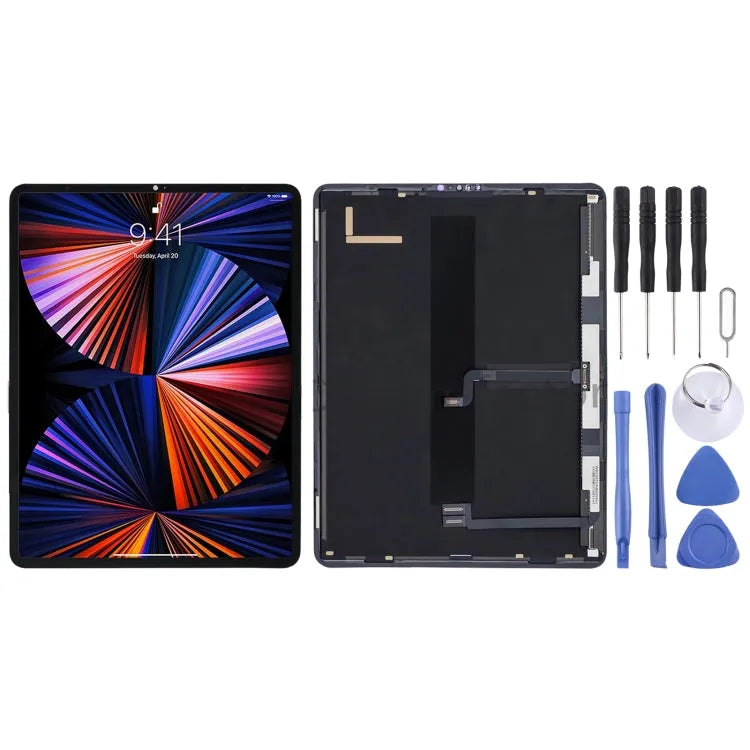 Displayeinheit für iPad Pro 12,9 Zoll 2021 2022 A2378 A2461 A2379 (Schwarz)