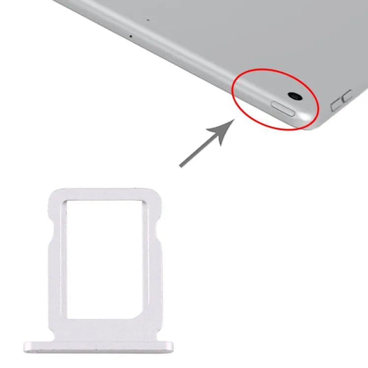 SIM-Kartenhalter für iPad Pro 12,9 Zoll (2018) / iPad Pro 11 Zoll (2018) (Silber) A1876 A2014 A1895 A1983 A1980 A2013 A1934 A1979