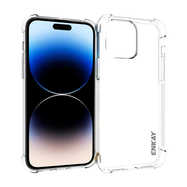 ENKAY iPhone 14 Pro Max Coque TPU transparente antichoc