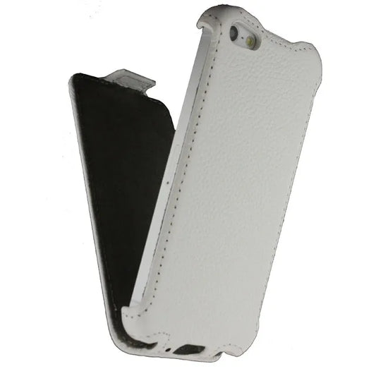Mobilize Étui à rabat fin Apple iPhone 5/5S/SE Blanc