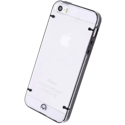 Mobilize Hybrid Case Transparent Apple iPhone 5/5S/SE Black