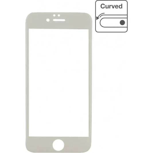 Mobilize Edge-To-Edge Glas Displayschutzfolie Apple iPhone 7 Plus/8 Plus Weiß Full Glue
