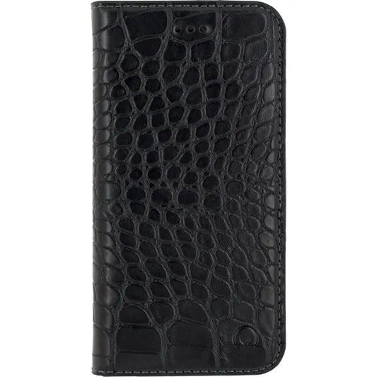 Mobilize Premium Gelly Book Case Apple iPhone X/Xs Alligator Midnight Black
