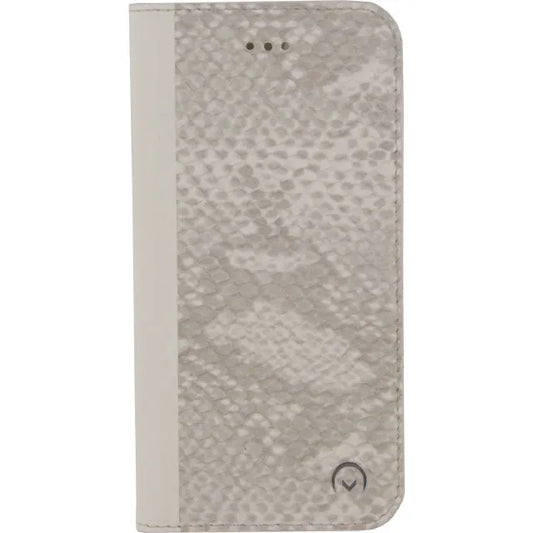 Mobilize Special Premium Gelly Book Case Apple iPhone X/Xs Snake Light Grey
