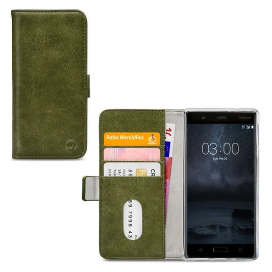Mobilize Elite Gelly Wallet Book Case Nokia 3 Vert